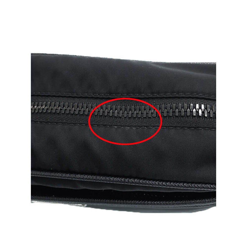 Prada Tessuto Crossbody messenger bag saffiano Leather Nero Black - Picture 5 of 9